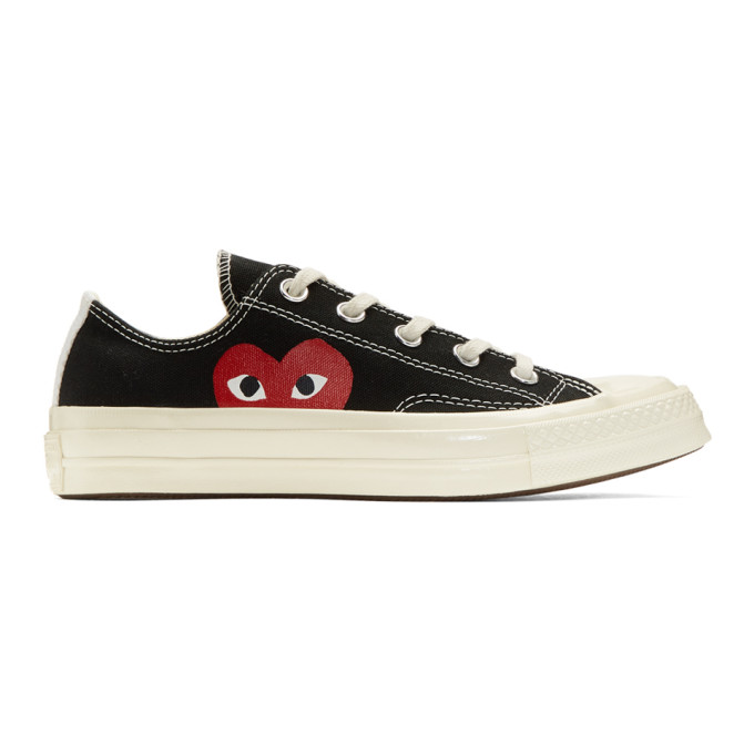 Comme des Garcons Play Black Converse Edition Chuck Taylor All-Star '70 Sneakers