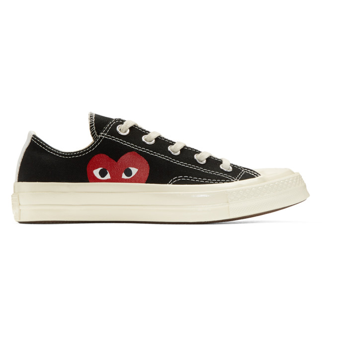 Comme des Garcons Play Black Converse Edition Chuck Taylor All-Star '70 Sneakers