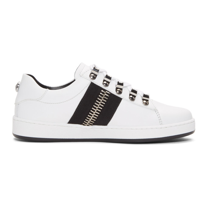 Balmain White Esther Sneakers