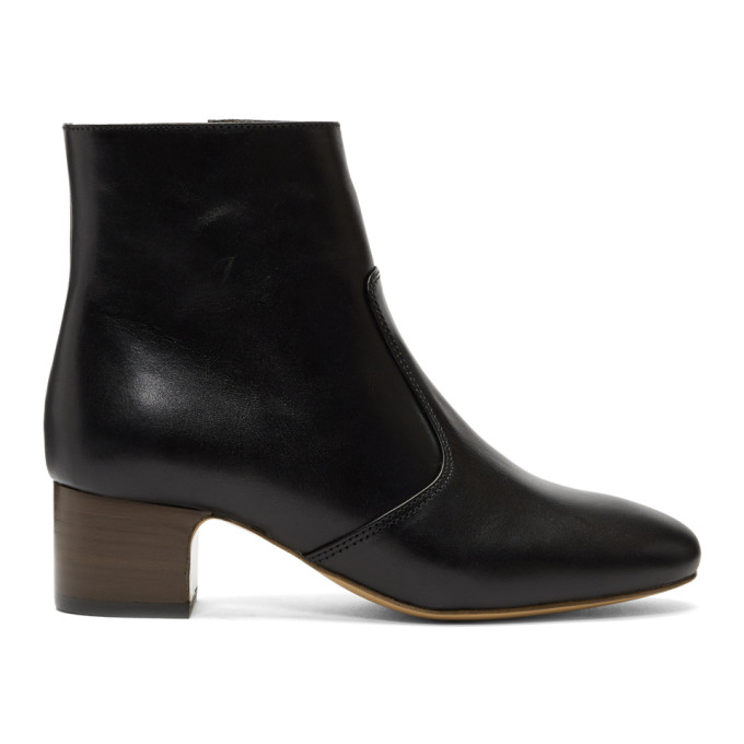 A.P.C. Black Joey Boots