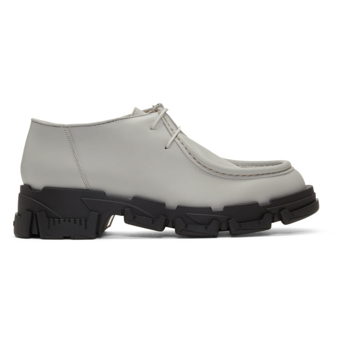 Lanvin Grey Explorer Derbys
