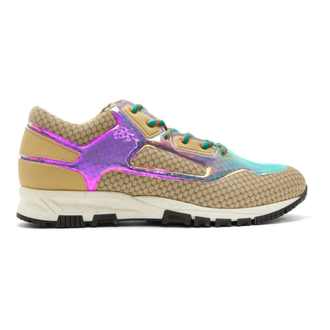 Lanvin Beige Iridiscent Sneakers