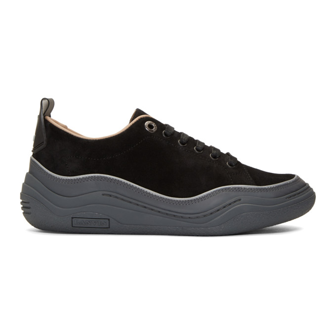 Lanvin Black Diving Sneakers
