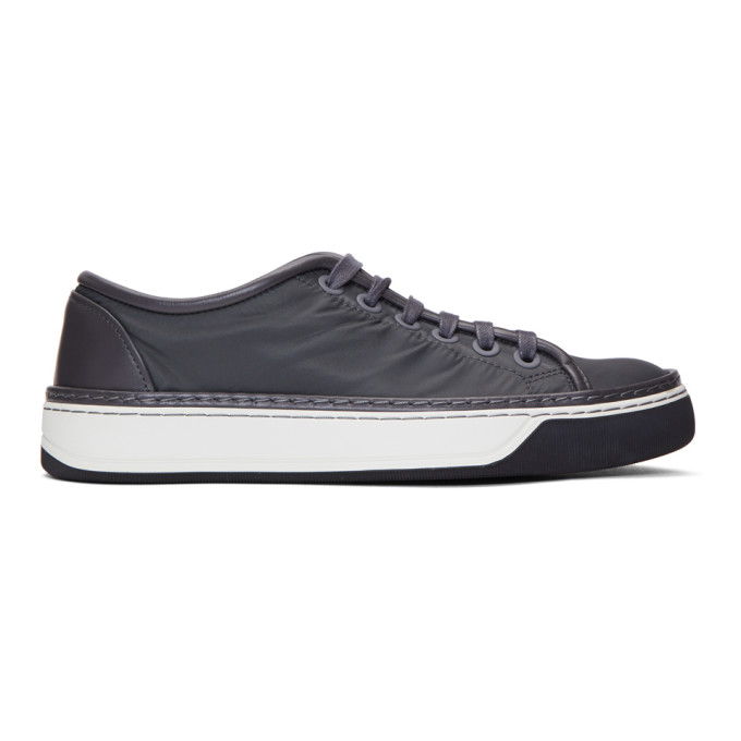 Lanvin Black Nylon Sneakers