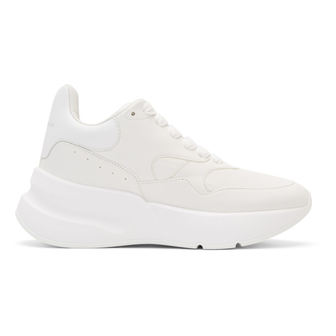 Alexander McQueen White Runner Sneakers