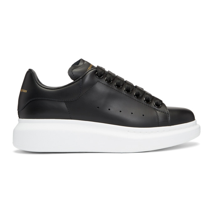 Alexander McQueen Black Oversized Sneakers