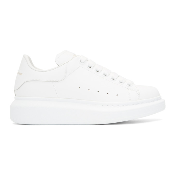 Alexander McQueen White Oversized Sneakers