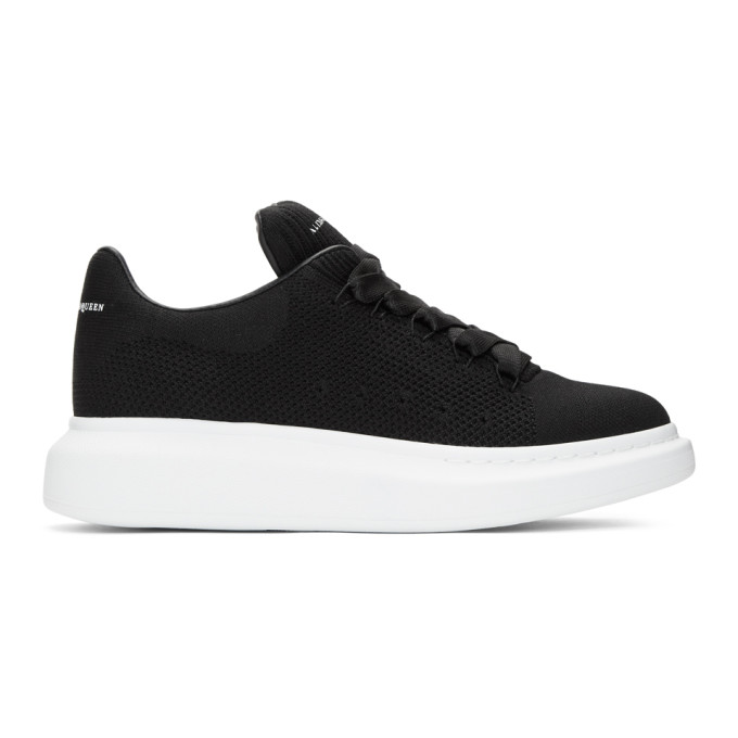 Alexander McQueen Black New Knit Sneakers