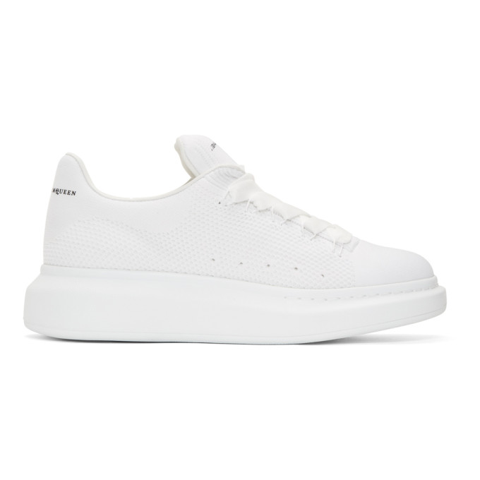 Alexander McQueen White New Knitted Sneakers