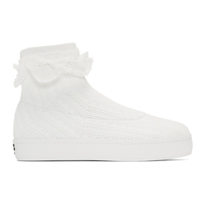Opening Ceremony White Bobby Lace Sneakers