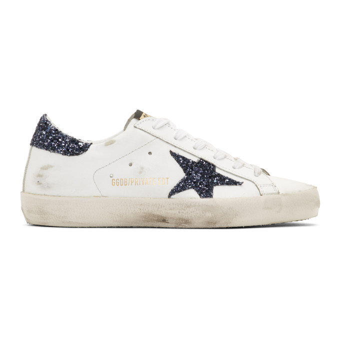 Golden Goose SSENSE EXCLUSIVE White Superstar Sneakers