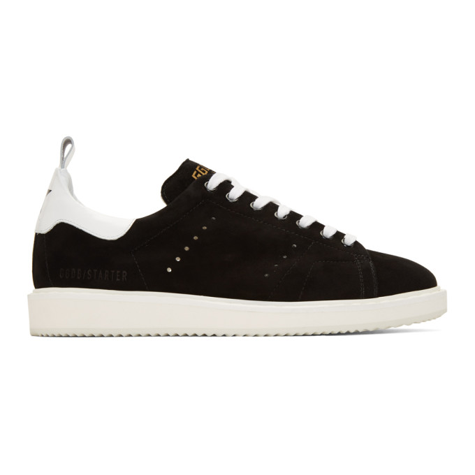 Golden Goose Black Starter Sneakers