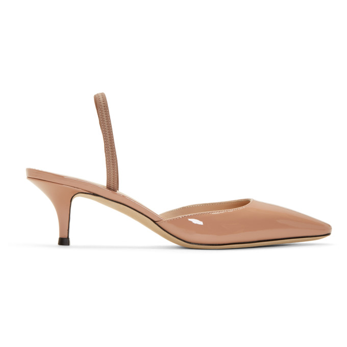 Giuseppe Zanotti Pink Patent Notte 50 Heels