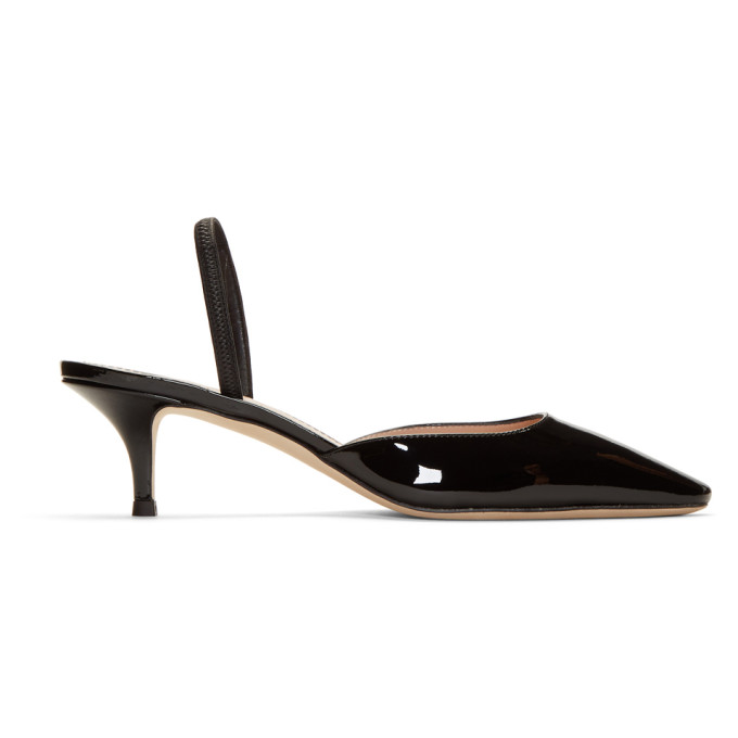 Giuseppe Zanotti Black Patent Notte 50 Heels