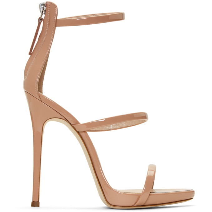 Giuseppe Zanotti SSENSE Exclusive Pink Coline 110 Sandals