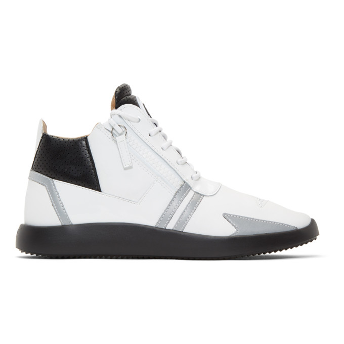 Giuseppe Zanotti White Ulan Sneakers
