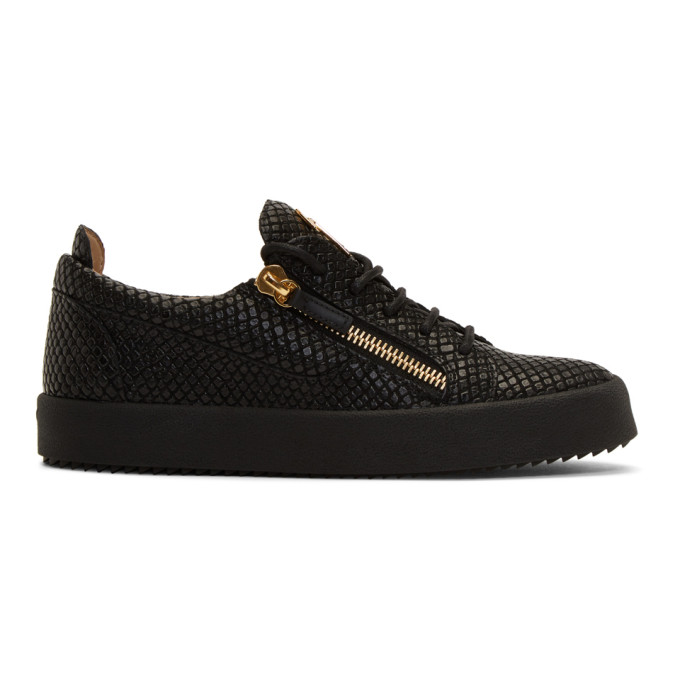 Giuseppe Zanotti Black Snake May London Sneakers