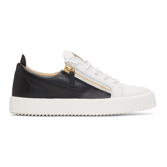 Giuseppe Zanotti White & Black May London Sneakers