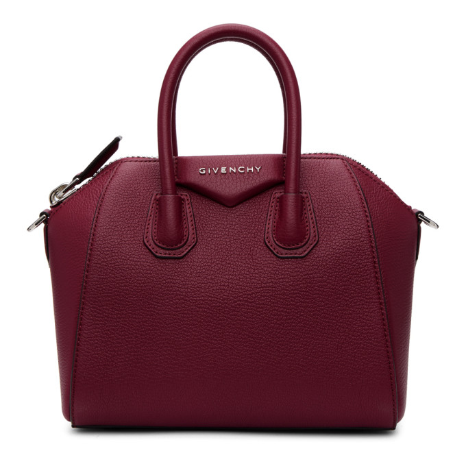 Givenchy Red Mini Antigona Bag