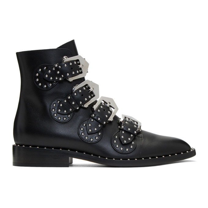 Givenchy Black Elegant Line Boots