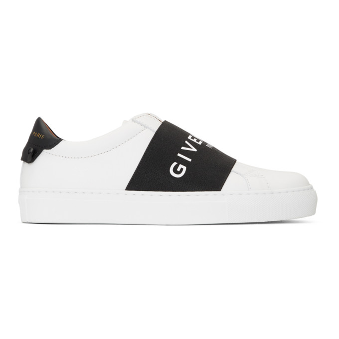 Givenchy White & Black Urban Knots Sneakers