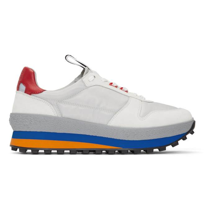 Givenchy Grey Calfskin TR3 Runner Sneakers