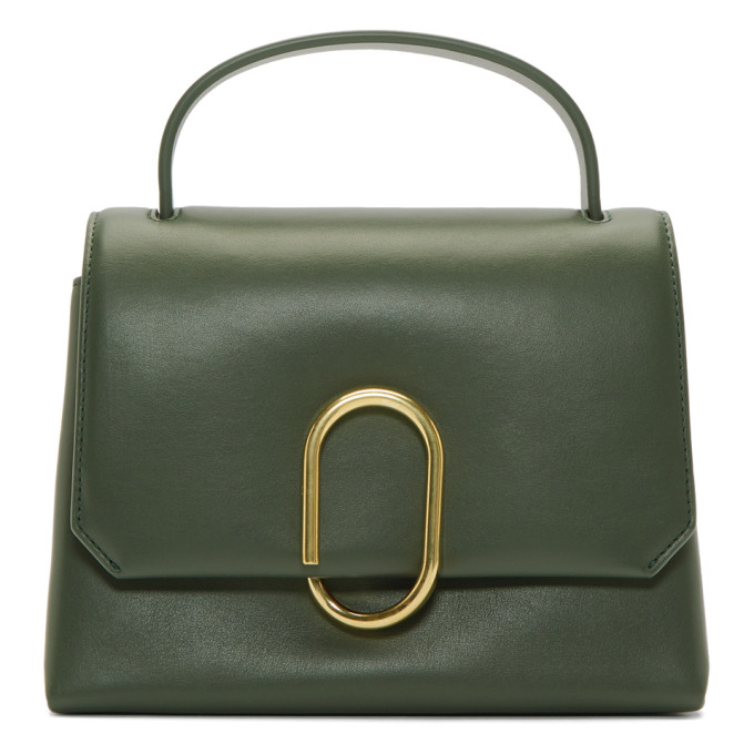 3.1 Phillip Lim Green Mini Alix Top Handle Satchel