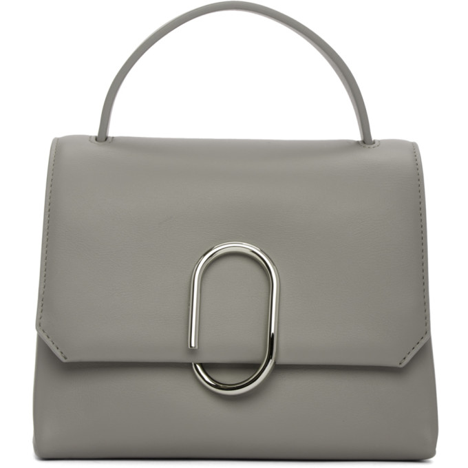3.1 Phillip Lim Grey Mini Alix Top Handle Satchel