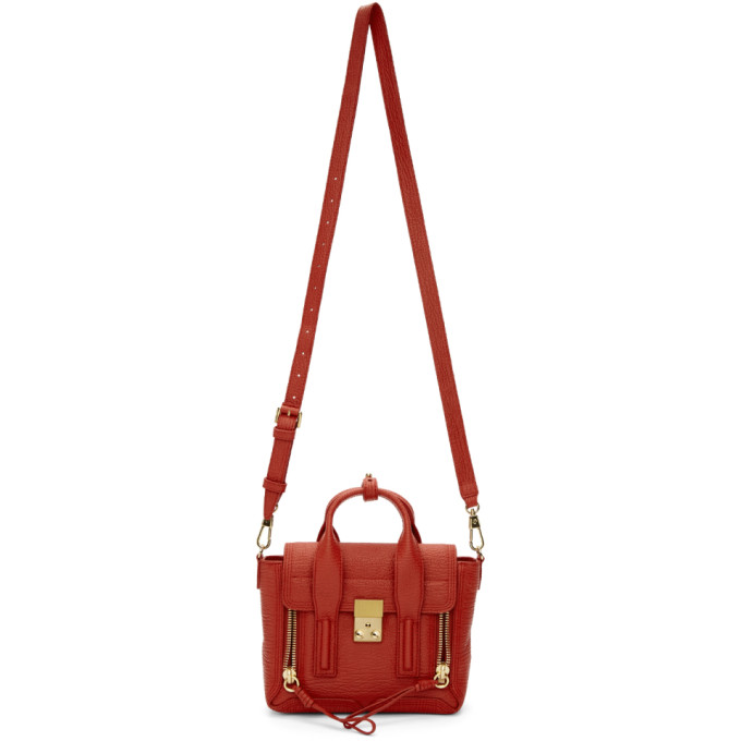 3.1 Phillip Lim Red Mini Pashli Satchel