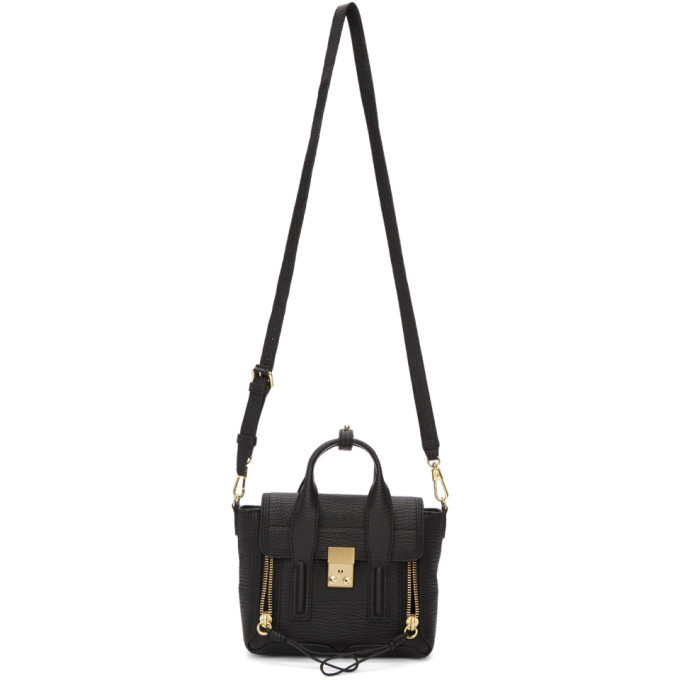 3.1 Phillip Lim Black Pashli Mini Satchel