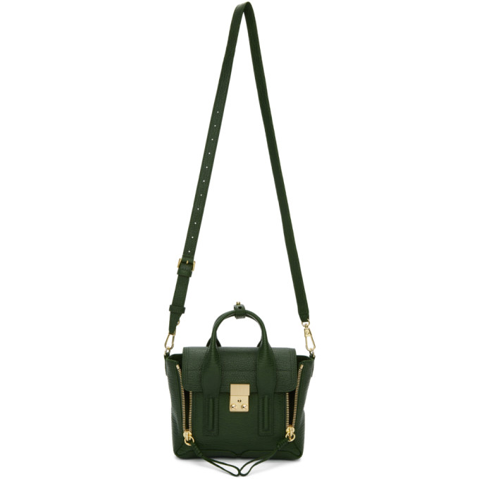 3.1 Phillip Lim Green Mini Pashli Satchel