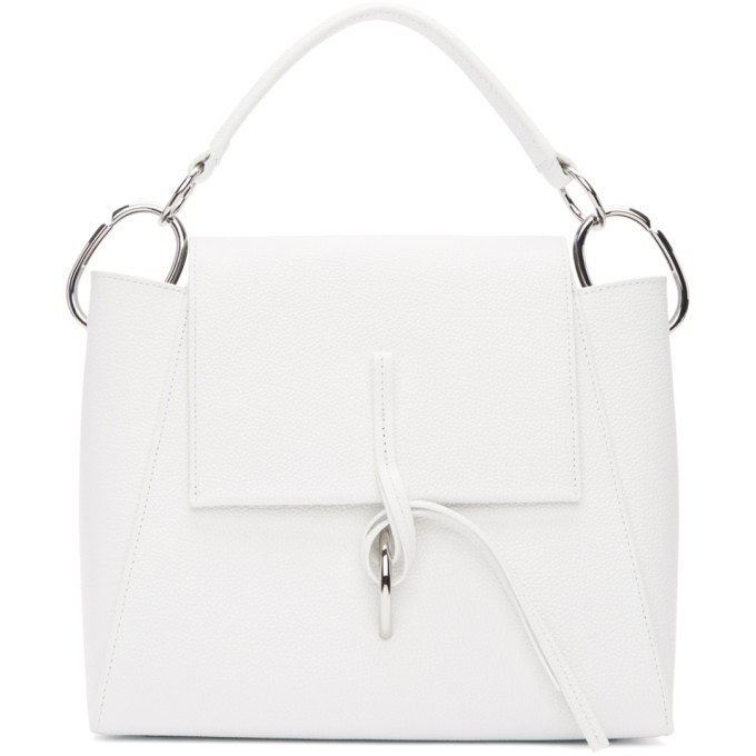 3.1 Phillip Lim White Leigh Top Handle Bag