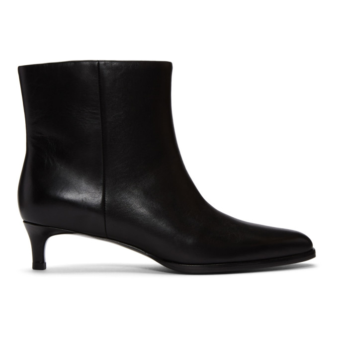 3.1 Phillip Lim Black Agatha Ankle Boots