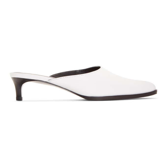 3.1 Phillip Lim White Agatha Kitten Heels