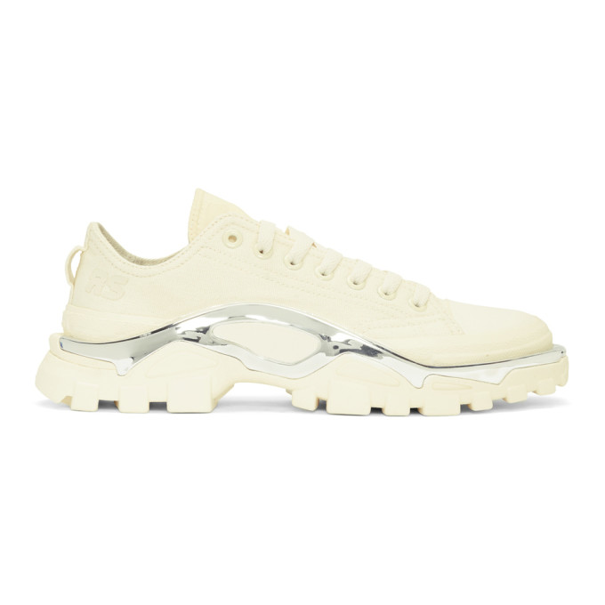 Raf Simons White adidas Originals Edition RS Detroit Runner Sneakers