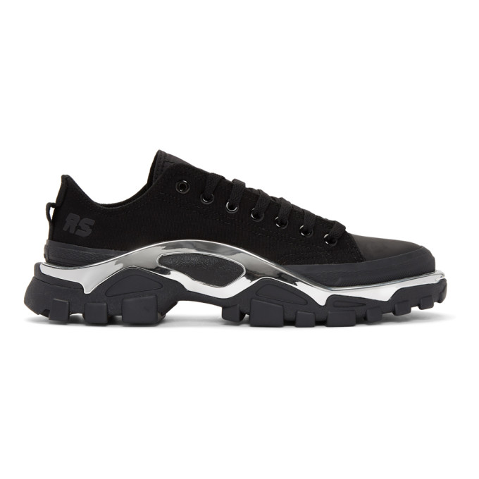Raf Simons Black adidas Originals Edition RS Detroit Runner Sneakers