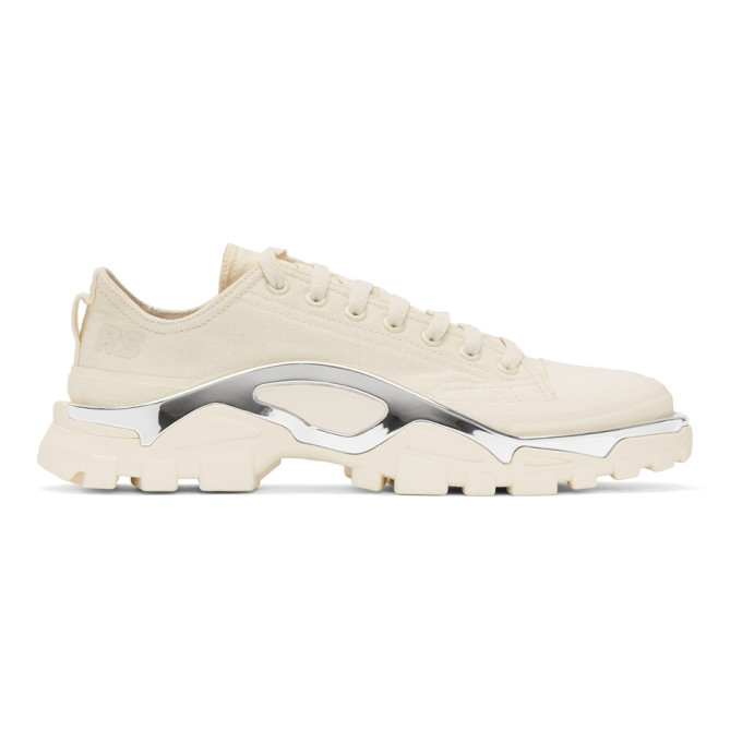 Raf Simons White adidas Originals Edition RS Detroit Runner Sneakers