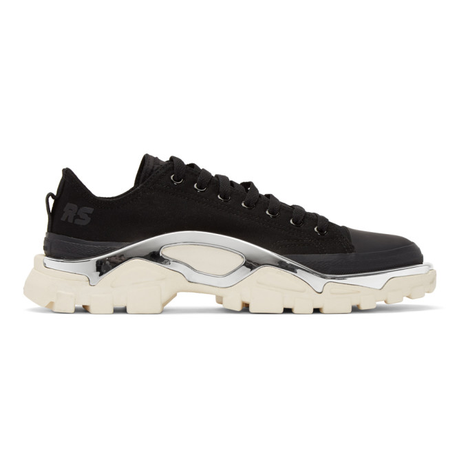 Raf Simons Black & White adidas Originals Edition RS Detroit Runner Sneakers