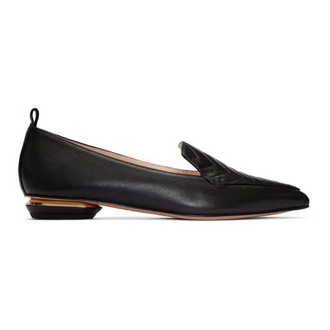 Nicholas Kirkwood Black Beya Slip-On Loafers