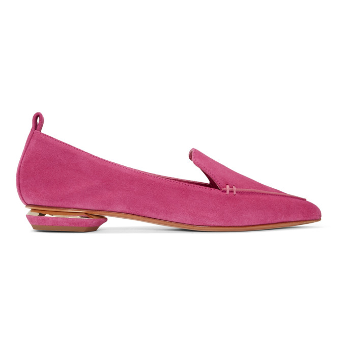 Nicholas Kirkwood Pink Beya Loafers