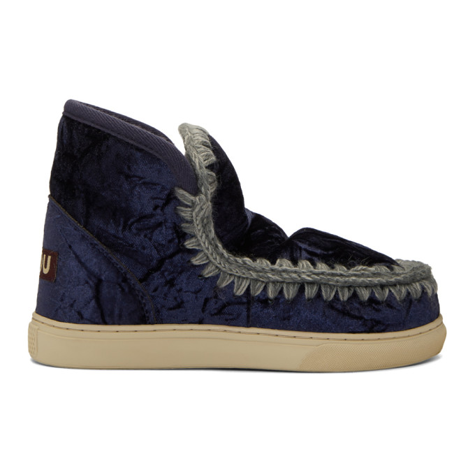 Mou Blue Eskimo Sneaker Boots