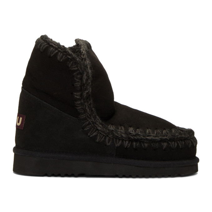 Mou Black Eskimo 18 Boots