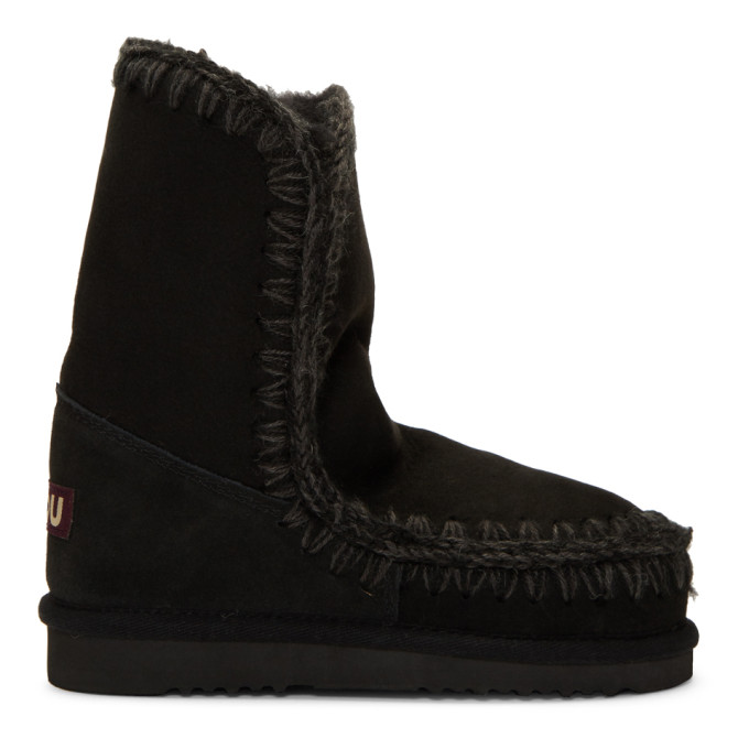 Mou Black Eskimo 24 Boots