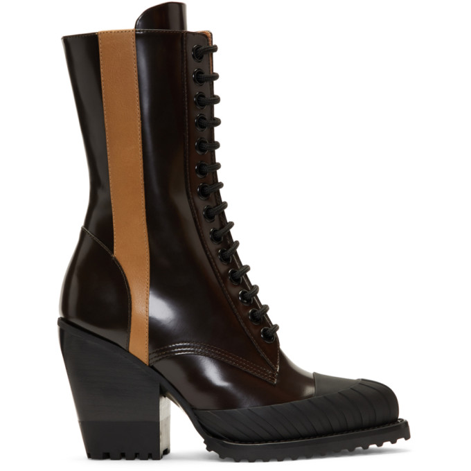 Chloe Burgundy Rylee Tall Hiking Boots