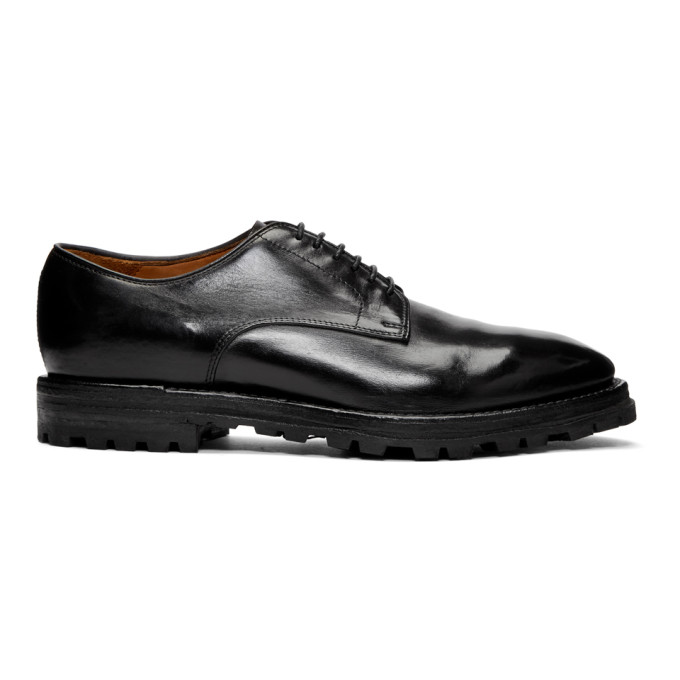 Officine Creative Black Aspen 1 Derbys