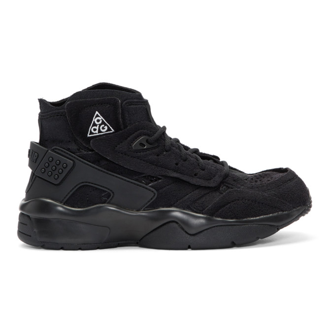 Comme des Garcons Homme Plus Black Nike ACG Edition Air Mowabb High-Top Sneakers