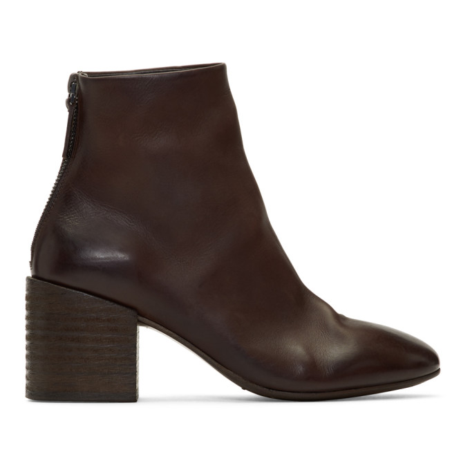 Marsèll Brown Coltello 65 Ankle Boots