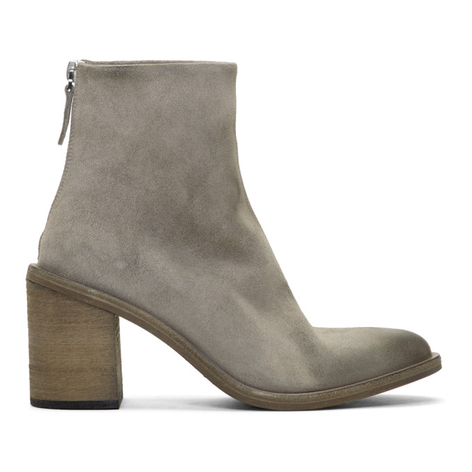 Marsèll Grey Tapiro Ankle Boots