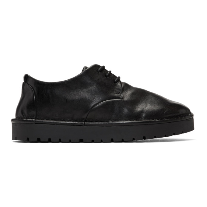 Marsèll Black Gomme Sanscrispa Derbys