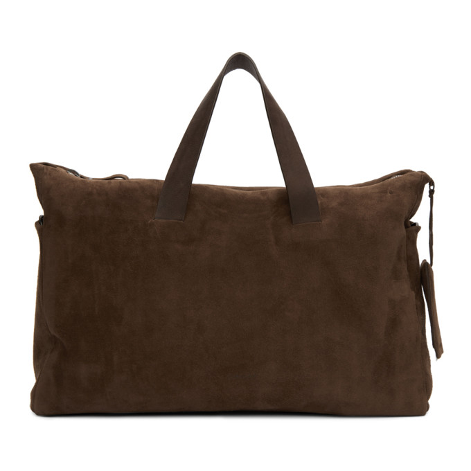 Marsell Brown Monouso Weekender Tote